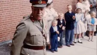 1958: 1st Battalion Inspection by MGen Vokes at Currie Barracks.