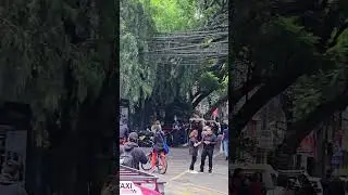 Today! Accidental earthquake emergency evacuation alert Mexico city life #travel #naturaldisasters