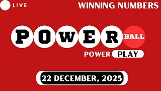 Powerball Lottery Drawing for Dec 22, 2025 - Live Winning Numbers & Results