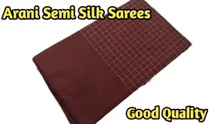 Arani Semi Silk Sarees Collection | Online Shopping 🛍