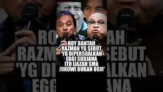 Roy Suryo SkakMat Razman Nasution‼️#shorts