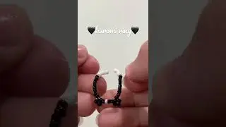 kuromi bead ring tutorial #beaded #diy #tutorial #beads #beadedjewelry #beadings #beadingtutorial