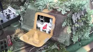 K&ouml;nigstiger Bigtanks 1:4 R&ouml;thenbach mit H&uuml;lsenauswurf Anlage