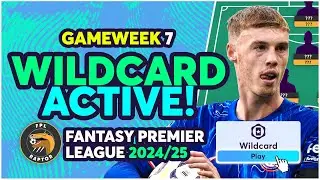 COLE PALMER IN? 🥶 | FPL GAMEWEEK 7 WILDCARD TEAM | Fantasy Premier League Tips 2024/25