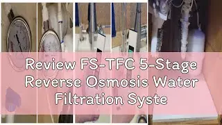 Review FS-TFC 5-Stage Reverse Osmosis Water Filtration System 100GPD Fast Flow Plus Extra 4 Filter f
