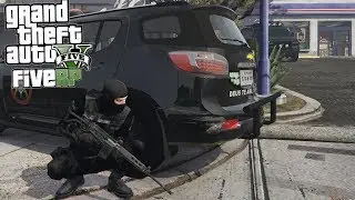 GTA V: BRASIL ROLEPLAY - Assalto a Lojinha Fui baleado - RP VIDA REAL #09