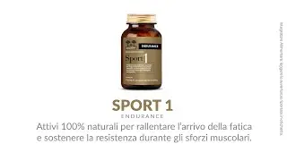 Sport 1 Endurance Salugea Integratore per la Resistenza negli Sport di Endurance
