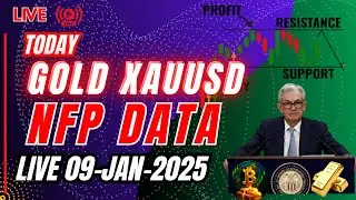 🔴 Today NFP DATA LIVE Gold Trading LEVEL,s XAUUSD | 5% Daily Growth Strategy + Forex Signals