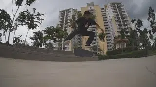 KICKFLIP TO NOSESLIDE SHUVIT LINE (RAW)