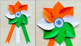 🇮🇳 15 August Greeting  Wall hanging Card Making  🇮🇳 || Paper Craft  #trending #independenceday