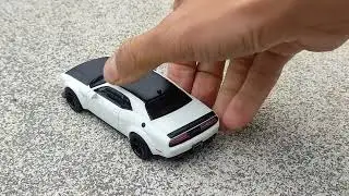 DODGE CHALLENGER HELLCAT 1:43 SOLIDO metal miniature unboxing #diecast #model