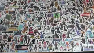Fortnite Computer Desk Sticker Bomb