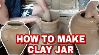 HOW TO MAKE ORDINARY CLAY JAR #Howtomake #Ordinary #ClayJar