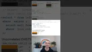 IN & EXISTS Semijoins - SQL in 60 seconds #shorts