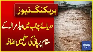 Water Level Rise At Head Marala On Chenab River | Flood Latest Situation | Breaking News | Dawn News