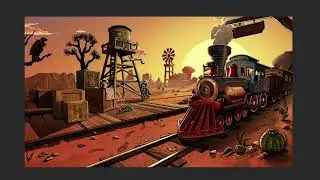 Train Traffic Manager - Main menu animation
