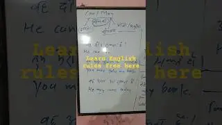 Use of can,may,should,must#viralvideo #education #englishclass #english #grammar #englishtoday