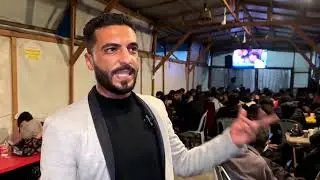 Joy for displaced Gazans as they cheer Palestine in soccer cup