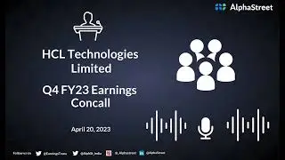 HCL Technologies Limited Q4 FY23 Earnings Concall