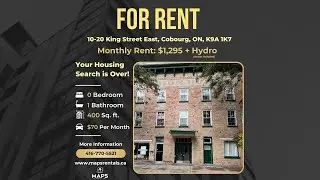 FOR RENT: 10-20 King Street East, Cobourg, ON, K9A 1K7