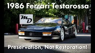 Ferrari Testarossa (1986) Preservation, Not Restoration!