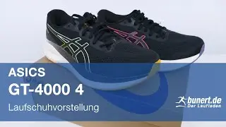 Klassische Stabilität mit moderner Dämpfung - Asics GT-4000 4 | bunert.de