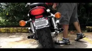 Vulcan 500 LTD (EN500) With HD Dyna Exhaust