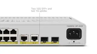 Cisco Catalyst 9200 Series: C9200CX Compact, Reliable, and Secure Access Switches for Enterprises