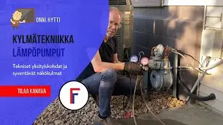 Kylmälaitoksen tai lämpöpumpun kylmäaineen määrän mittaaminen käyttämällä taltiointilaitetta