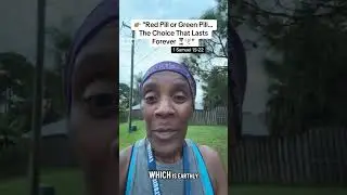 👉🏽&rdquo;Red Pill or Green Pill&hellip;The Choice That Lasts Forever ⏳🕊️&rdquo;