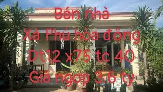 B&aacute;n nh&agrave; xả Ph&uacute; h&ograve;a đ&ocirc;ng củ chi dt750 m tc40 lhzalo0772067640 hạ gi&aacute; 3.5 ty ch&oacute;t 