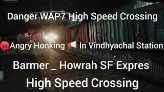 DN 12324 Barmer _ Howrah SF Express High Speed Crossing In (BDL)(@Travel India With Bibek🚂)