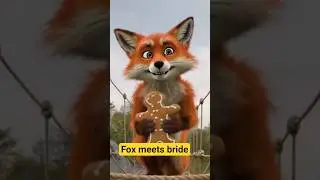 Fox meets bride #foxlife  #gingerbread  #entertainment