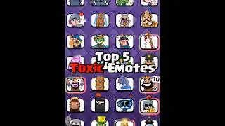 Top 5 Toxic Emotes 💀