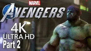 Marvel's Avengers - Walkthrough Part 2 No Commentary Beta [4K]