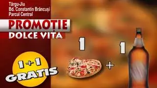 Promotie Pizza Dolce Vita