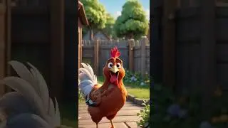 The Little Red Hen | Animated Moral Story for Kids | Learn Hard Work & Teamwork