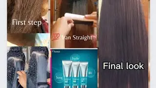 Step by Step teturial FRAMESI STRAIGHTENING SYSTEM KIT REVIEW FRAMESI REBONDING