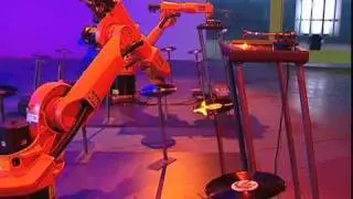 robot DJ: robot arms