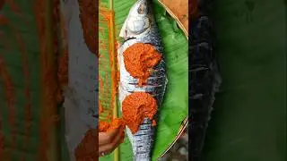 Spicy Big Fish Fry Recipe || Full  Rui Fish Fry #shorts #fishfry