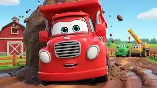 The Red Dump Truck Takes Too Much