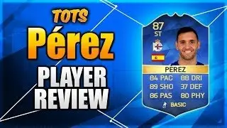 FIFA 16 | BEST CAM IN GAME?! | TOTS LUCAS PEREZ PLAYER REVIEW | BEST TOTS PLAYERS UNDER 100K #2