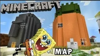 ZAGLAVIO SAM SE NA DNU OKEANA!!(Sundjer bob mapa u Minecraft)