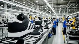FULL PROCESS | Inside the Adidas Shoe Factory &ndash; How Millions of Sneakers Are Made Every Year