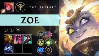 Zoe Support vs Syndra - NA Challenger Patch 25.23