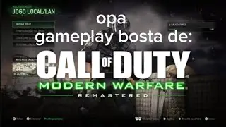 Gameplay bosta de call of duty 4 modern warfare resmatered👍
