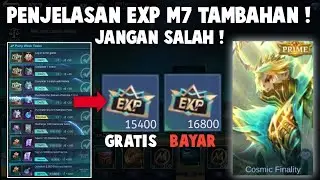 JANGAN SALAH ! CARA DAPETIN EXP M7 TAMBAHAN GRATIS HARI INI ! DI JAMIN DAPET SKIN PRIME GRANGER