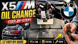BMW X5M (S63) Engine Oil Change Issues & Important Steps!