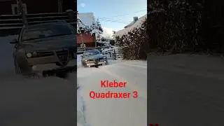 Kleber Quadraxer 3 Pierwszy śnieg na wielosezon&oacute;wkach🤤🧐 #wielosezonowe #Kleber #Quadraxer3#alfaromeo