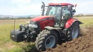 Case IH Maxxum 125 EP + Aratro Moro Warrior Trv12 (pt.4)